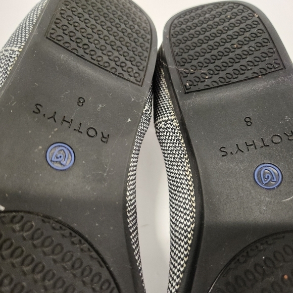 Rothy’s Grey Birdseye Flats SZ 8 - Picture 7 of 11
